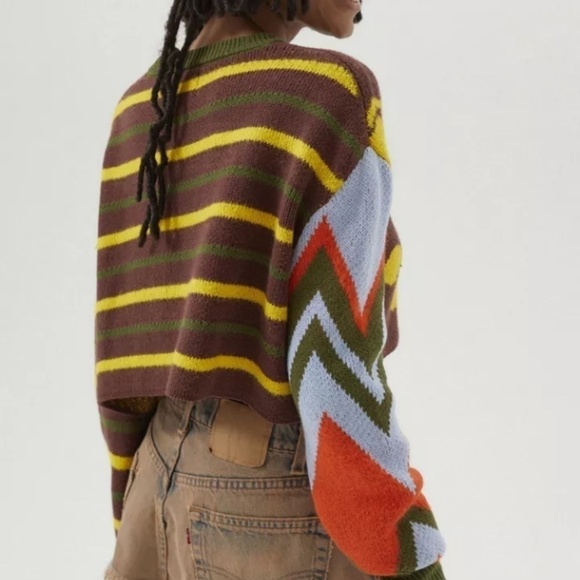 BDG Rio Pullover Cropped Sweater Size xs - Picture 3 of 7